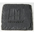 Square Slate Textured Coaster